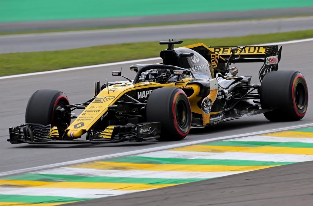 Renault F1 Team 2018 racing cars were designed and built using advanced composite materials 