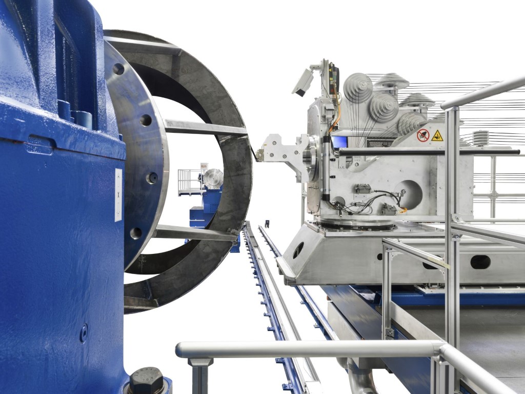 Roth’s filament winding machine is used to manufacture the boosters of Ariane 6 