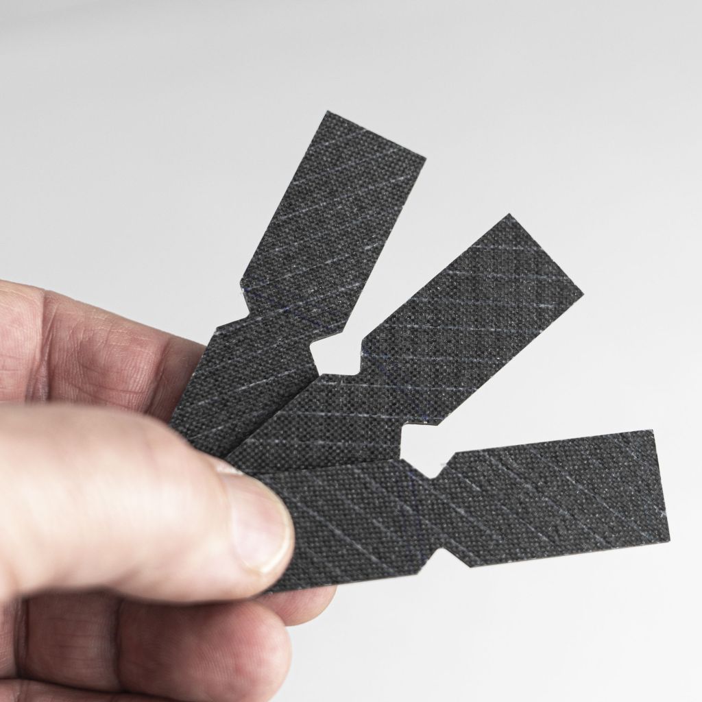 There are challenges involved in accurately cutting test samples from composites